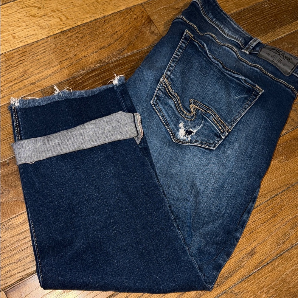 Silver jeans